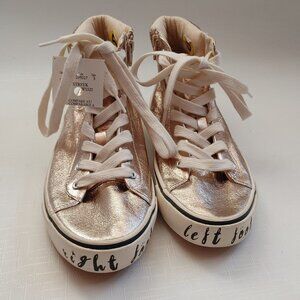 Zara Left Foot Right Foot Rose Gold Sneakers Size 5 38 Zara Kids